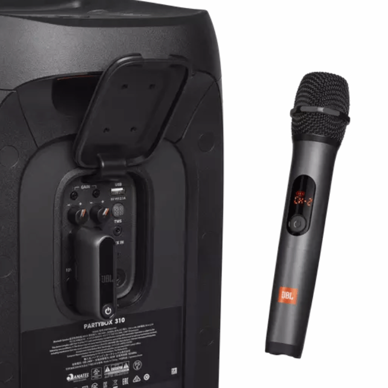 JBL Wireless Two Microphone System with Dual-Channel Receiver, Black JBL Wireless Two Microphone System with Dual-Channel Receiver, Black