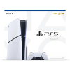 PlayStation 5 Slim Console Disk Version featuring a sleek design, disc drive, and modern gaming technology, perfect for enjoying physical game copies and immersive gameplay experiences