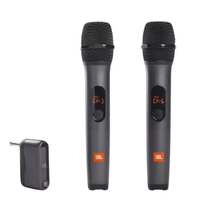 JBL Wireless Two Microphone System with Dual-Channel Receiver JBL Wireless Two Microphone System with Dual-Channel Receiver
