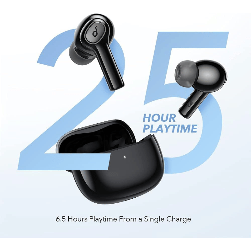 Soundcore by anker r100 true wireless earbuds 24 hours play time Soundcore by anker r100 true wireless earbuds 24 hours play time