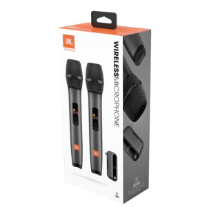 JBL 2 mic wirless with box