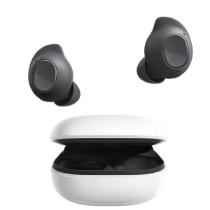 SAMSUNG Galaxy Buds FE True Wireless Bluetooth Earbuds, Comfort and Secure in Ear Fit, Wing-Tip Design, Auto Switch Audio, Touch Control, Built-in Voice Assistant, US Version, black