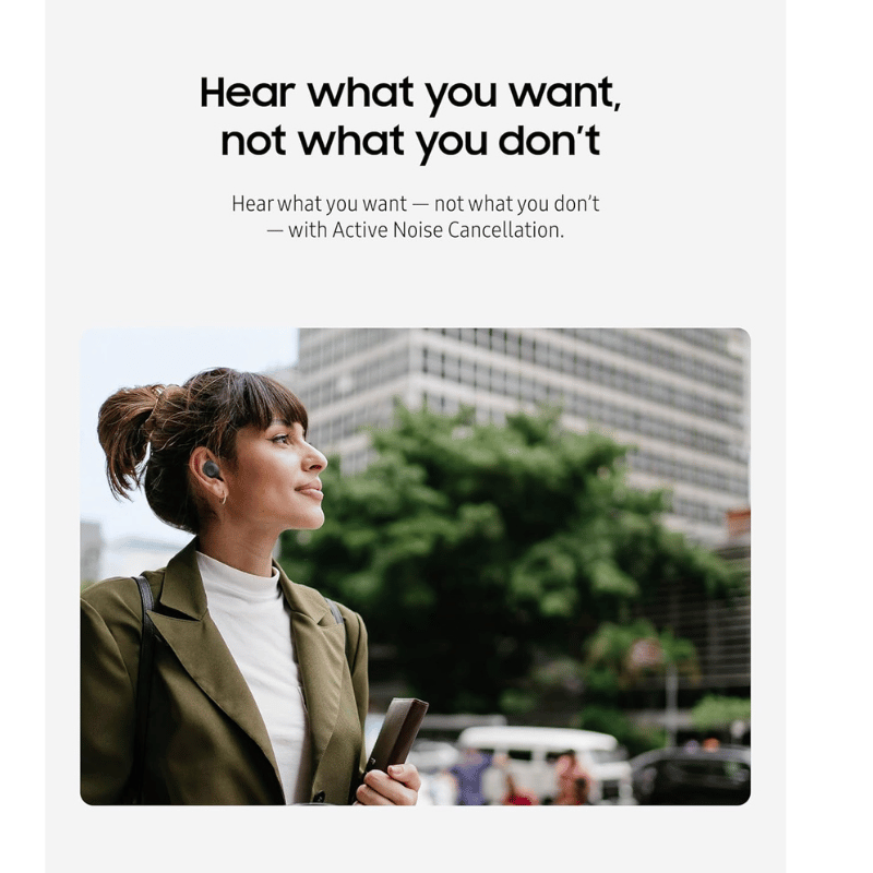 SAMSUNG Galaxy Buds FE True Wireless Bluetooth Earbuds, Comfort and Secure in Ear Fit SAMSUNG Galaxy Buds FE True Wireless Bluetooth Earbuds, Comfort and Secure in Ear Fit