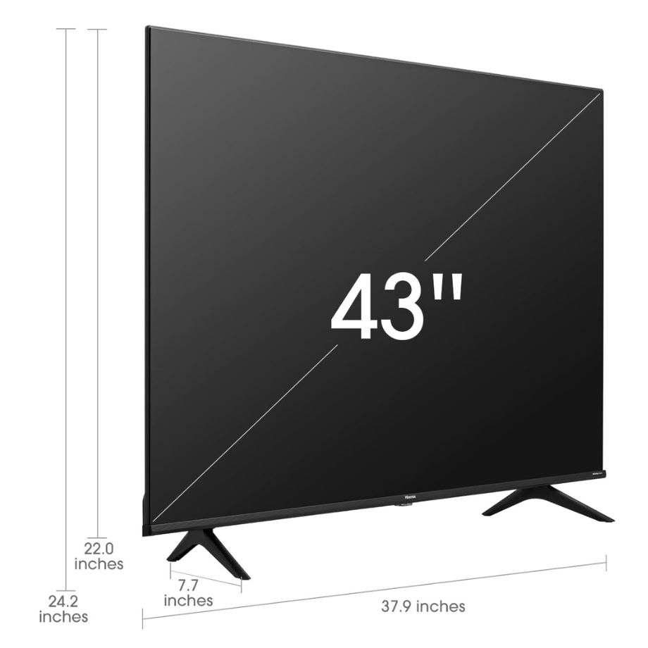 3 Hisense 43-Inch Class A6 Series