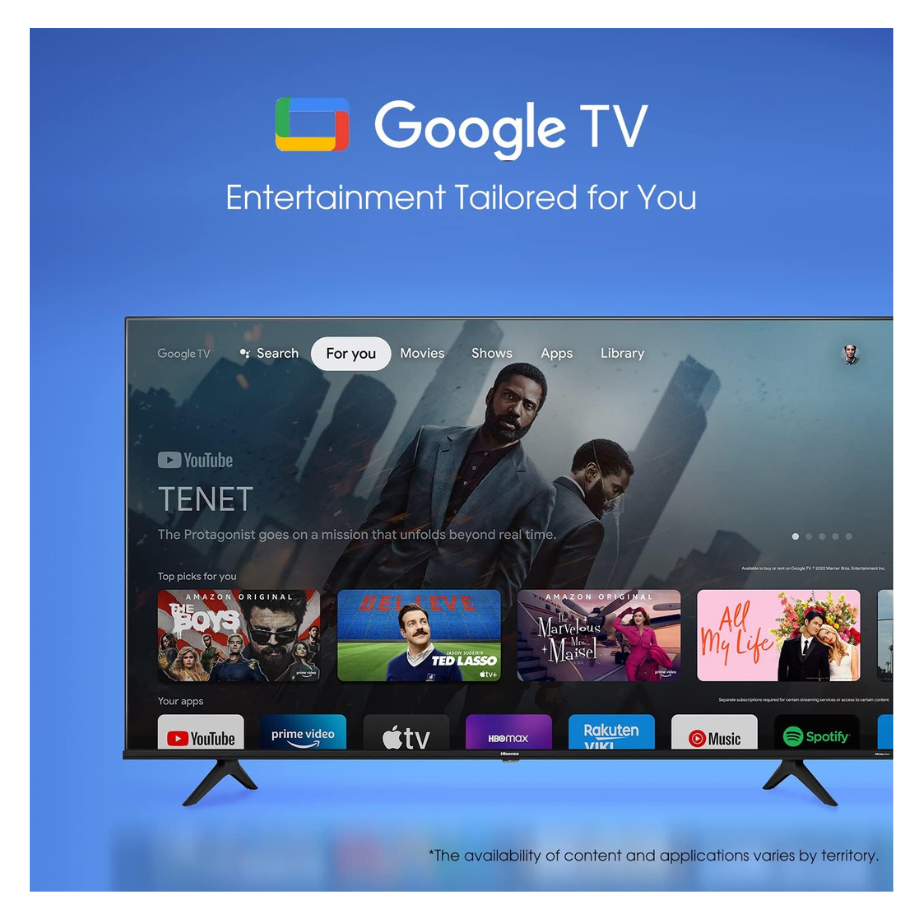 Hisense 43-Inch Class A6 Series Hisense 43-Inch Class A6 Series