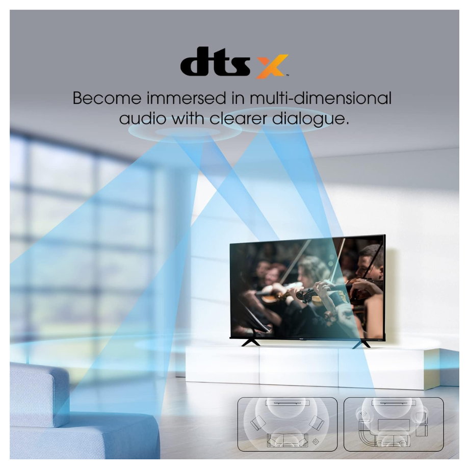 Hisense 43-Inch Class A6 Series Hisense 43-Inch Class A6 Series