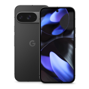 Google Pixel 9 front view with a 6.3-inch display.
