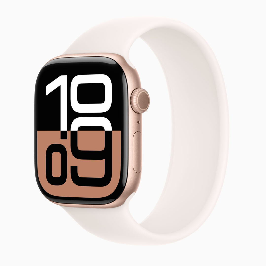 Built for Adventure - Apple Watch Series 10 Apple Watch Series 10 submerged in water, highlighting its 50m water resistance and durability.