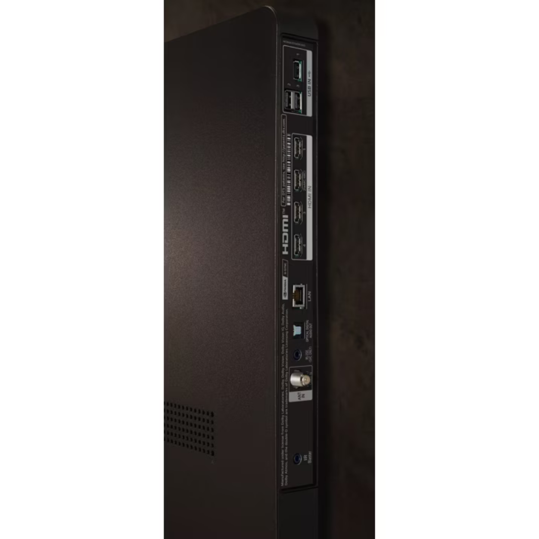 Energy-Efficient & Eye-Friendly Viewing with OLED Evo. G C4 OLED Evo TV promoting energy efficiency and reduced blue light emission.