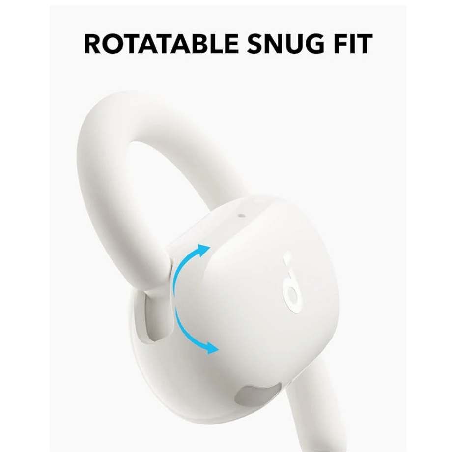 Anker Soundcore V20i Open Ear Earbuds Charging Case Anker Soundcore V20i Open Ear Earbuds charging case and earbuds.