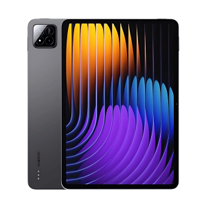 Xiaomi Pad 7 Pro front and back view in dark color.